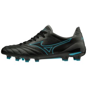 Mizuno Morelia Neo II Japan Ποδοσφαιρικα Παπουτσια Ανδρικα - Μαυρα